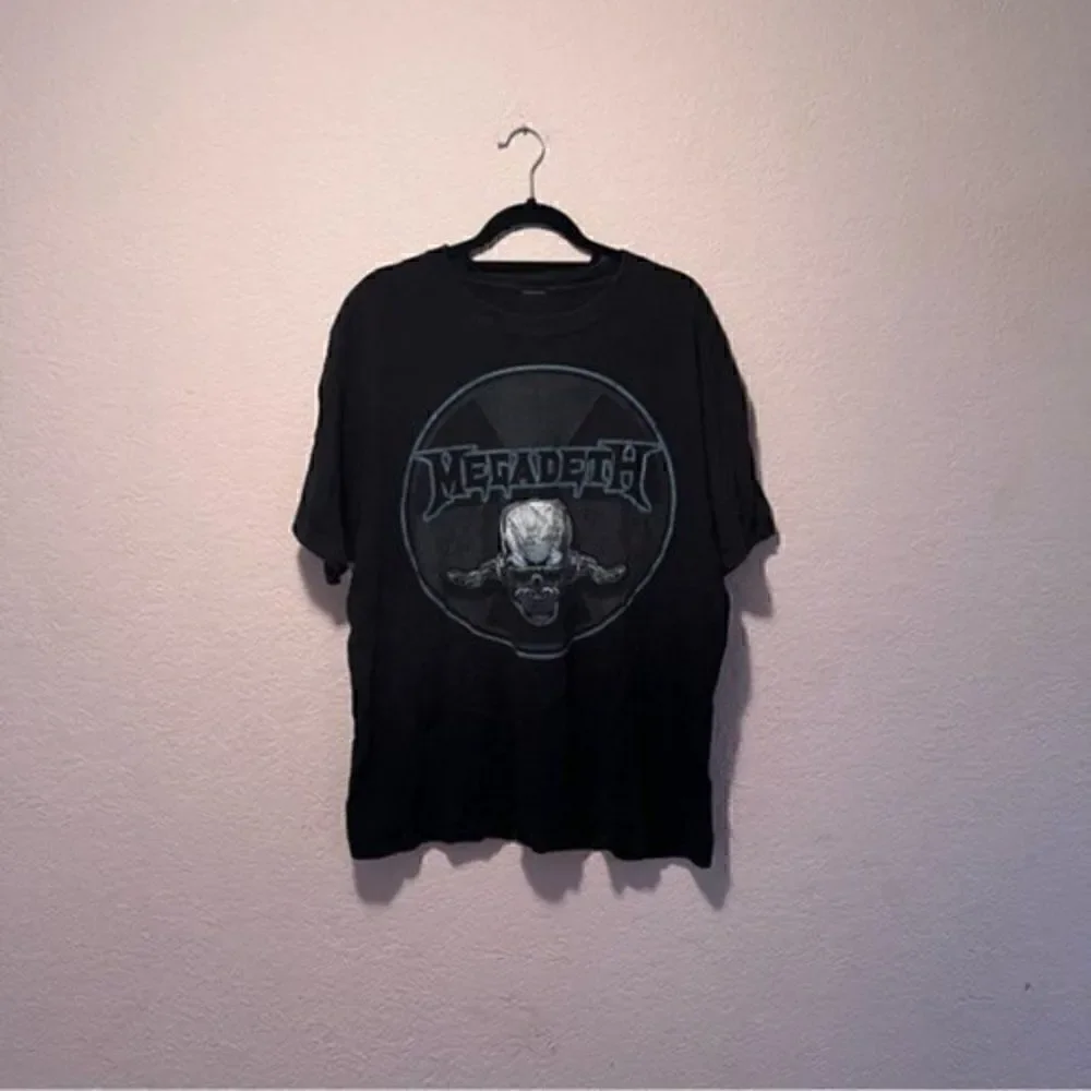 *30off3*‎ MEGADETH Concert T Shirt Mens XL Double Sided Black.